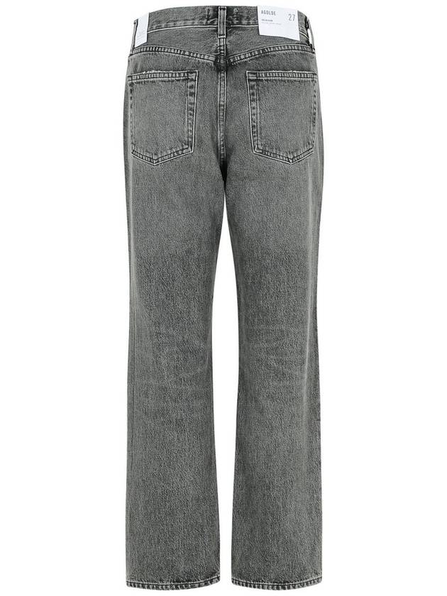 Agolde 'Valen' Grey Denim Jeans - AGOLDE - BALAAN 3