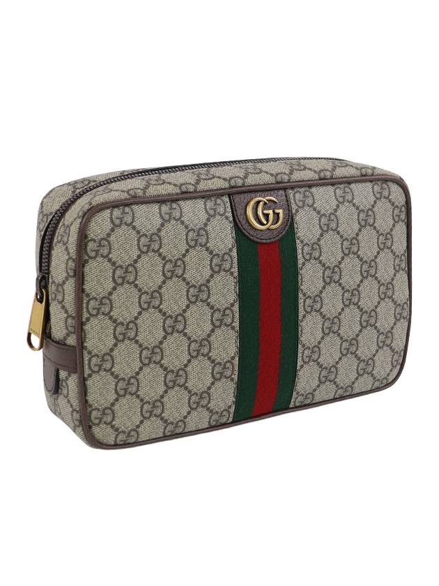 Savoy Toiletry Pouch Bag Beige - GUCCI - BALAAN 4