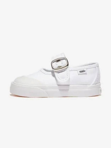 Kids Children Toddler Running Shoes Slip on Height elevating Sneakers Mary Jane True White - VANS - BALAAN 1