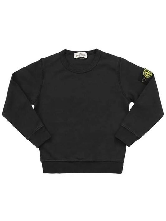 Kids Junior Knit Sweatshirt 781661340 V0029 BLACK - STONE ISLAND - BALAAN 2