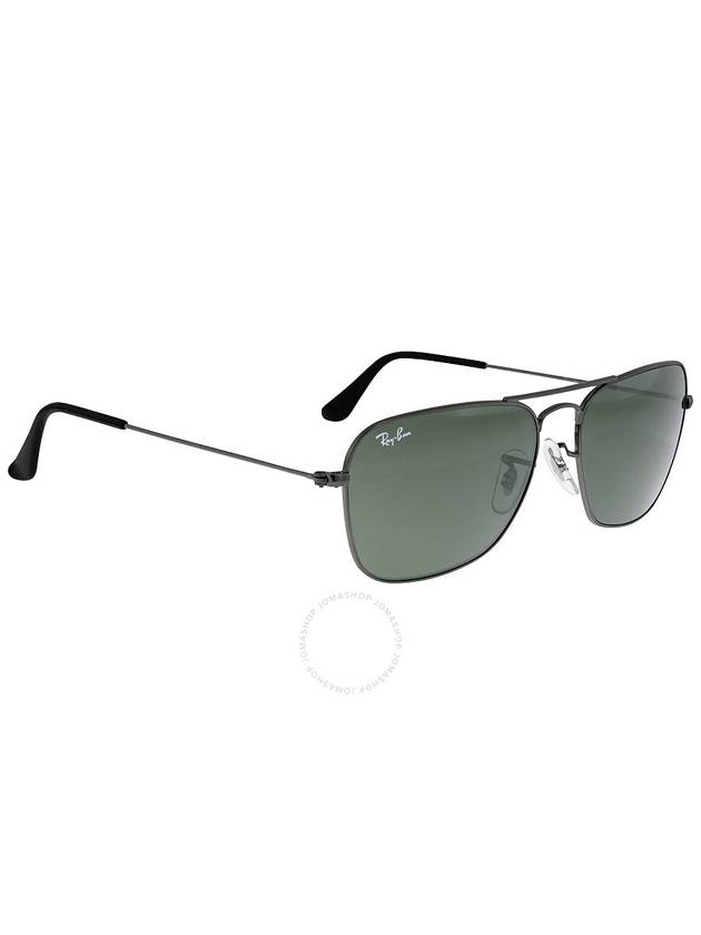 Ray Ban Caravan Green Classic G-15 Square Unisex Sunglasses RB3136 004 55 - RAY-BAN - BALAAN 3