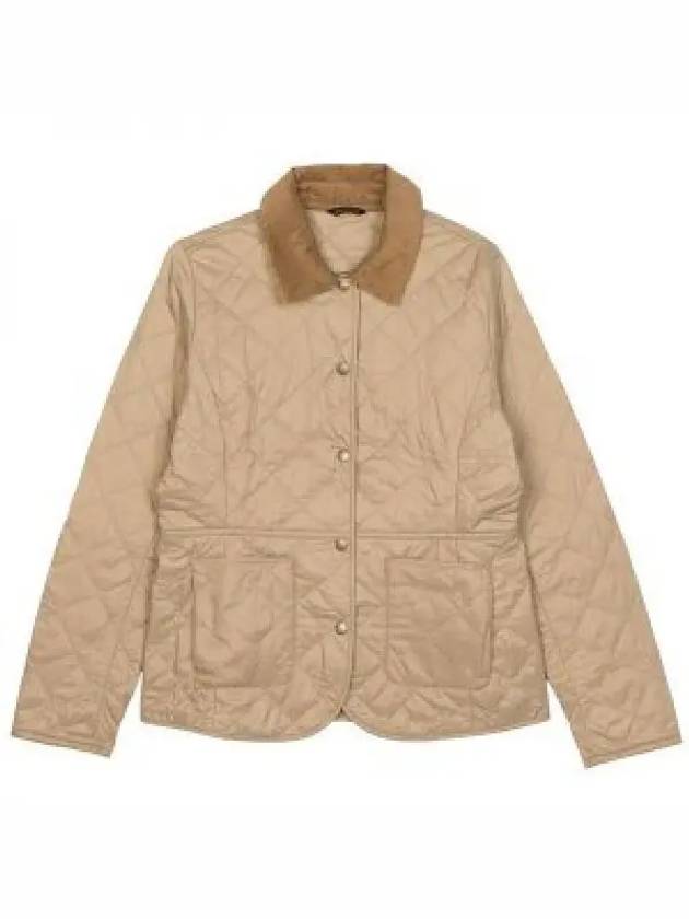 Deveron Quilting Jacket Beige - BARBOUR - BALAAN 2