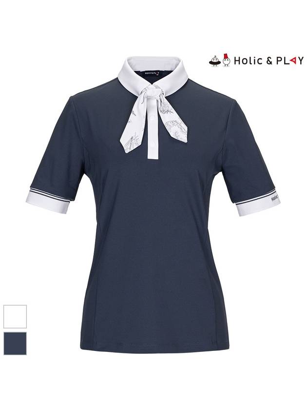 petite scarf point collar t-shirtHC2WTS008 - HOLIC&PLAY - BALAAN 2