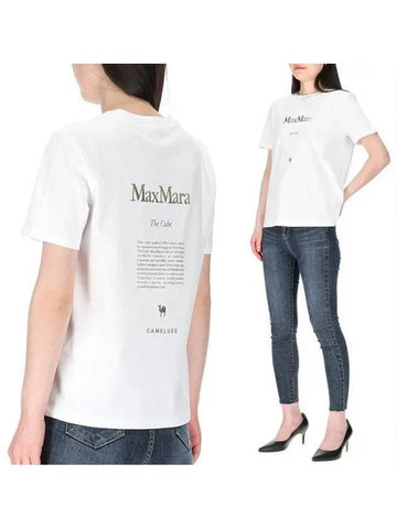 Es Quieto QUIETO 2419971011600 001 Women's Short Sleeve T-Shirt 990348 - MAX MARA - BALAAN 1