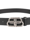 Men's BB Buckle Large Belt Black - BALENCIAGA - BALAAN 8