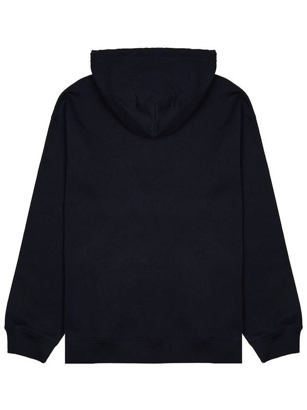 Rhinestone Logo Hoodie Black - MSGM - BALAAN 3