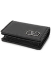 V logo men's card wallet P0U53YGP 0NO - VALENTINO - BALAAN 3