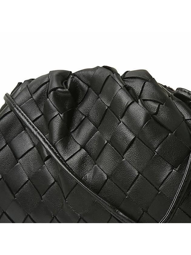 Intrecciato Mini Pouch Bag Black - BOTTEGA VENETA - BALAAN 8