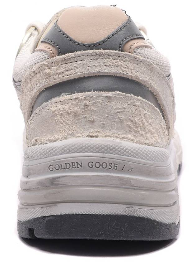 Mesh and Suede Leather Dad-Star Sneakers White Beige - GOLDEN GOOSE - BALAAN 5