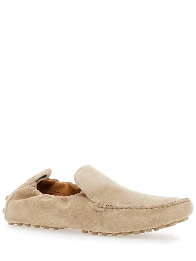 'Pantofolina' Beige Loafers With Pull-Tab At The Heel In Leather Woman - TOD'S - BALAAN 2