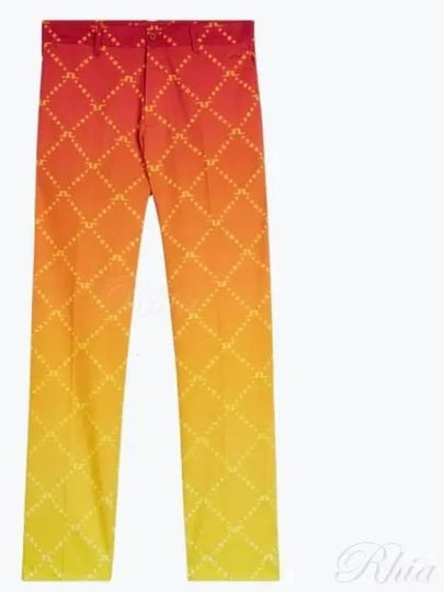 Fade Logo Print Slim Pants Sunset - J.LINDEBERG - BALAAN 2