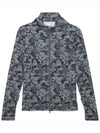 Icon Camo Print Full Hoodie Jacket Charcoal Heather Grey - G/FORE - BALAAN 2