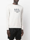 Rufus Embroidery Logo Sweatshirt Grey - A.P.C. - BALAAN 7