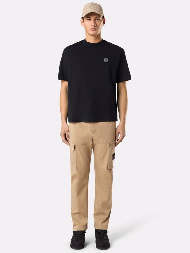 Stone Island T-shirts and Polos Black - STONE ISLAND - BALAAN 1