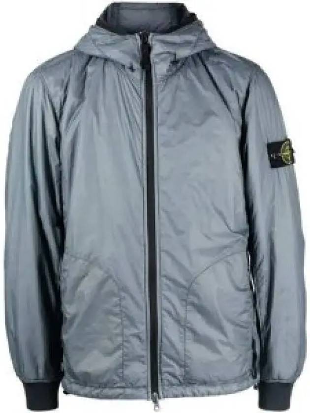 Compass Patch Hooded Jacket Lead Grey - STONE ISLAND - BALAAN 2