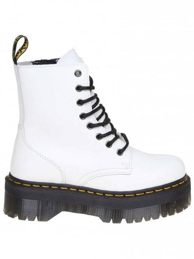 Jayden 8 Hole Worker Boots White - DR. MARTENS - BALAAN 1