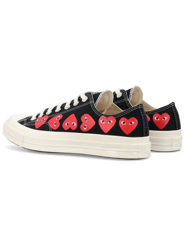 Comme Des Garçons Play X Converse Multi Heart Low Top - COMME DES GARCONS PLAY - BALAAN 4