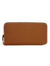 Silk'In Classic Long Wallet Brown - HERMES - BALAAN 1