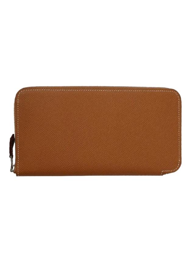 Silk'In Classic Long Wallet Brown - HERMES - BALAAN 1