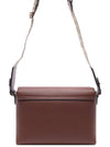 Leather and Vintage Check Note Crossbody Bag Tan - BURBERRY - BALAAN 5