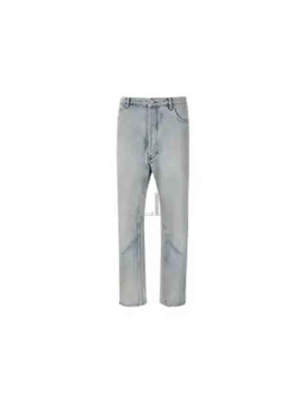 Distressed Straight Jeans Blue - BALENCIAGA - BALAAN 2