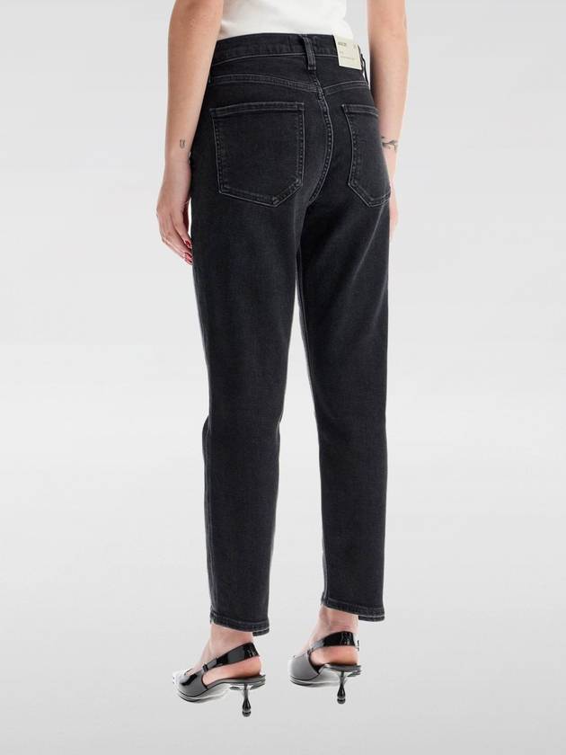 Riley Crop Denim Straight Jeans Panoramic Black - AGOLDE - BALAAN 3