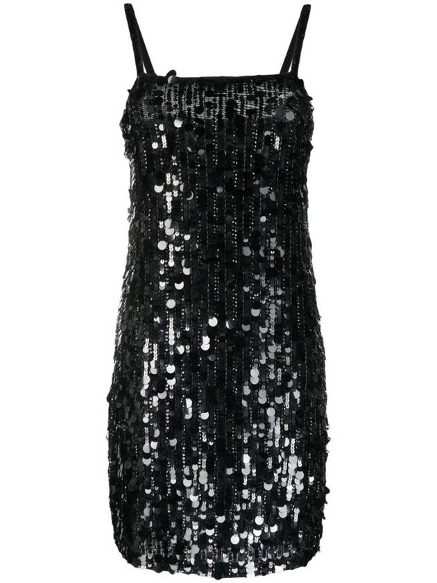 P.A.R.O.S.H. Sequined Sleeveless Minidress - P.A.R.O.S.H. - BALAAN 1