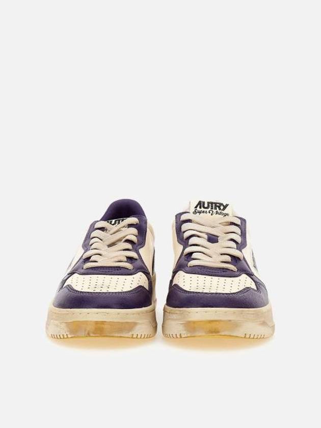 Medalist Super Vintage Low Top Sneakers Purple - AUTRY - BALAAN 6