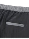 Connected PantsCharcoal Unisex Nylon Straight Pants Gray - PHOS333 - BALAAN 8