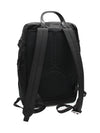 Re-Nylon Saffiano Leather Backpack Black - PRADA - BALAAN 3