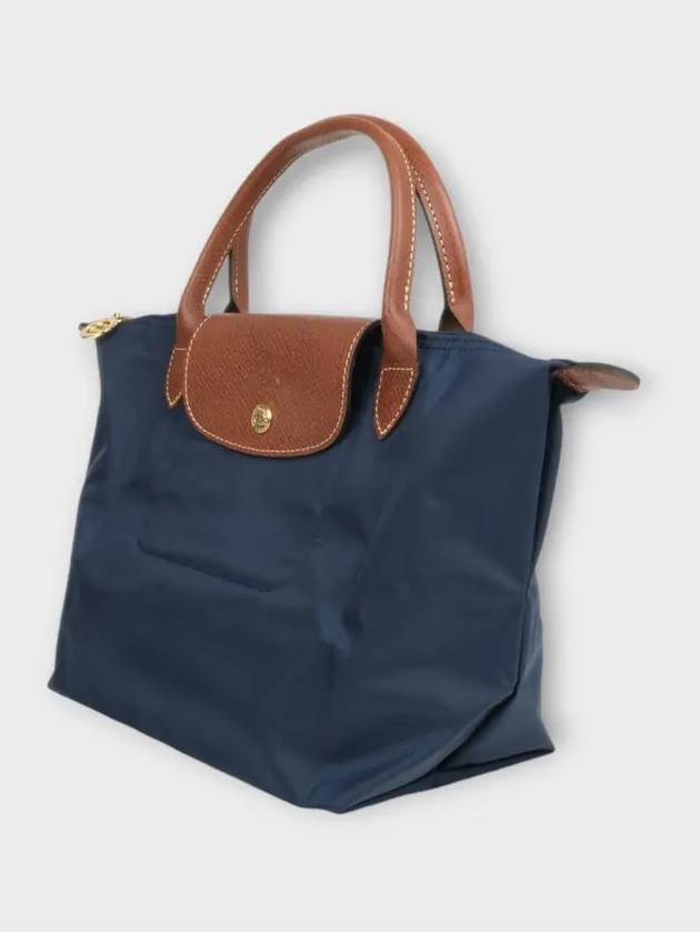 Le Pliage Original Small Tote Bag Navy - LONGCHAMP - BALAAN 4