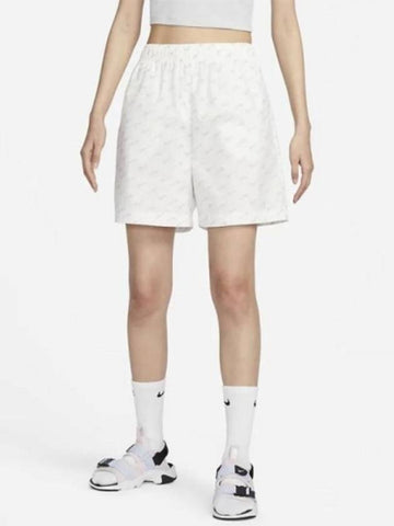 01 DV7933 133 Women s NSW Everyday Modern Woven Short Pants White - NIKE - BALAAN 1