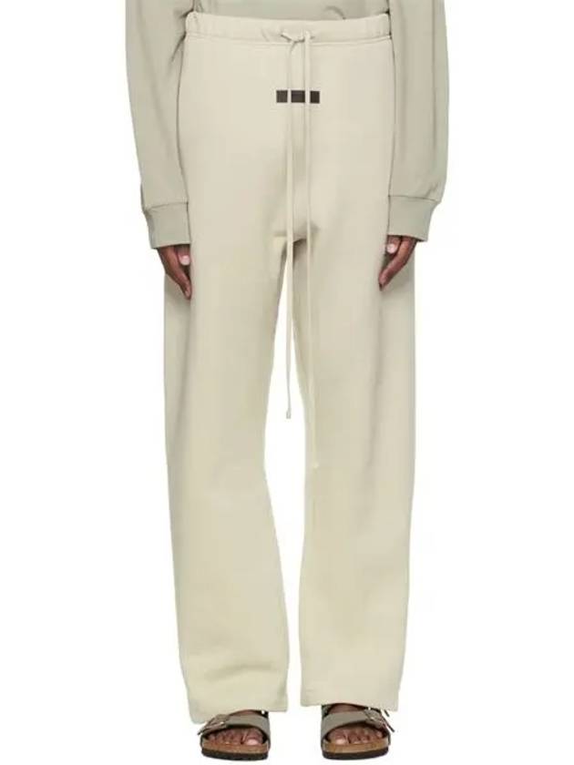 Logo Patch Lounge Pants Wet Wheat - FEAR OF GOD ESSENTIALS - BALAAN 1