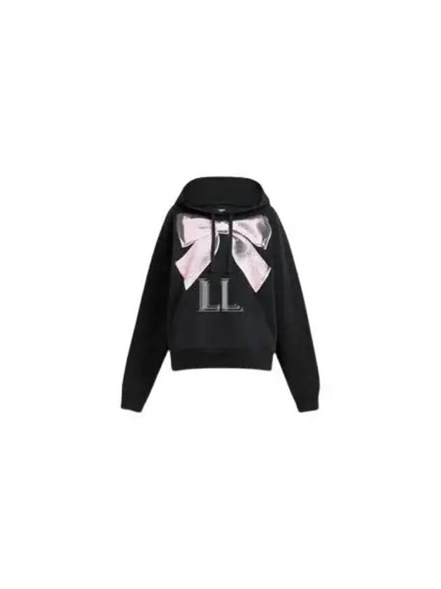 Bow Hoodie Black - COACH - BALAAN 2