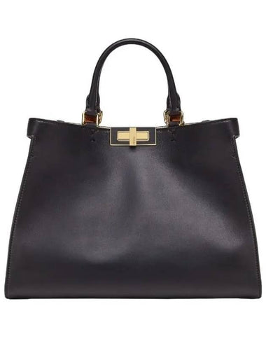 Peekaboo X Small Tote Bag Black - FENDI - BALAAN 1