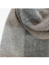 Fresia Check Mohair Fringe Muffler - HOLZWEILER - BALAAN 4