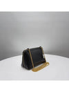 Coeur Triomphe Chain Clutch Bag Black - CELINE - BALAAN 4