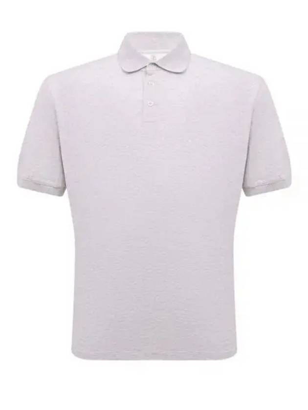 Short Sleeve Polo Shirt White - BRUNELLO CUCINELLI - BALAAN 2