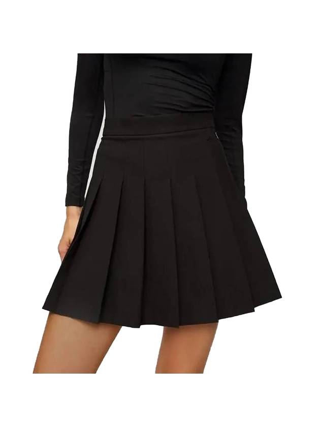 Adina Pleated Skirt Black - J.LINDEBERG - BALAAN 1