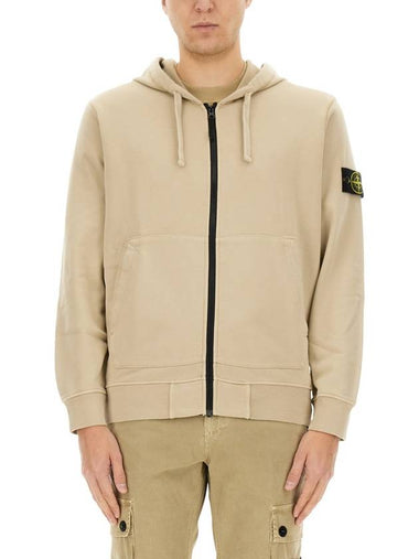 ZIP SWEATSHIRT. - STONE ISLAND - BALAAN 1