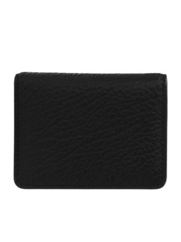 4 Stitch Keyring Card Wallet Black - MAISON MARGIELA - BALAAN 4