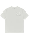 10th Anniversary Short Sleeve T-Shirt White - IAB STUDIO - BALAAN 1