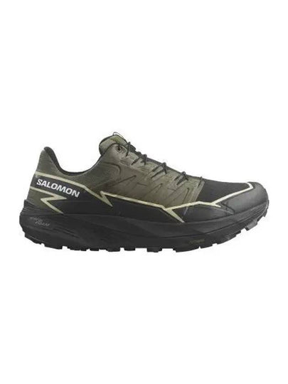 Thundercross GTX Low Top Sneakers Olive Night Black Alfalfa - SALOMON - BALAAN 2