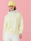 Windproof hooded half zip-up t-shirt YELLOW - MONBIRDIE GOLF - BALAAN 7