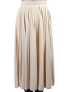 Weekend 24SS Women's Kiku Skirt Ivory KIKU 001 - MAX MARA - BALAAN 1