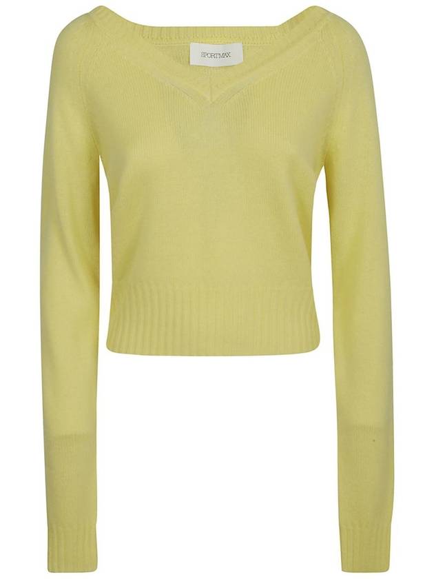 Sweater 23610227600 065 001 Yellow - MAX MARA SPORTMAX - BALAAN 2