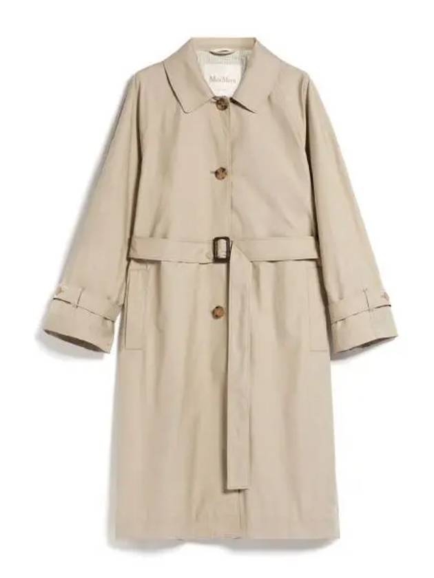 24 FTRENCH 19021084 013 19021084600 water repellent trench coat - MAX MARA - BALAAN 1