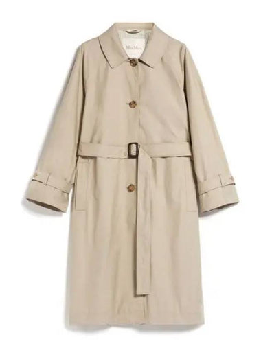 24 FTRENCH 19021084 013 19021084600 water repellent trench coat - MAX MARA - BALAAN 1