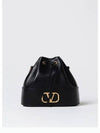 V Logo Signature Small Bucket Bag Black - VALENTINO - BALAAN 2