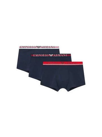 UNDERWEAR Online Sole Men s Line Banding Stretch Cotton Draw 3PACK Marine 271166 - EMPORIO ARMANI - BALAAN 1